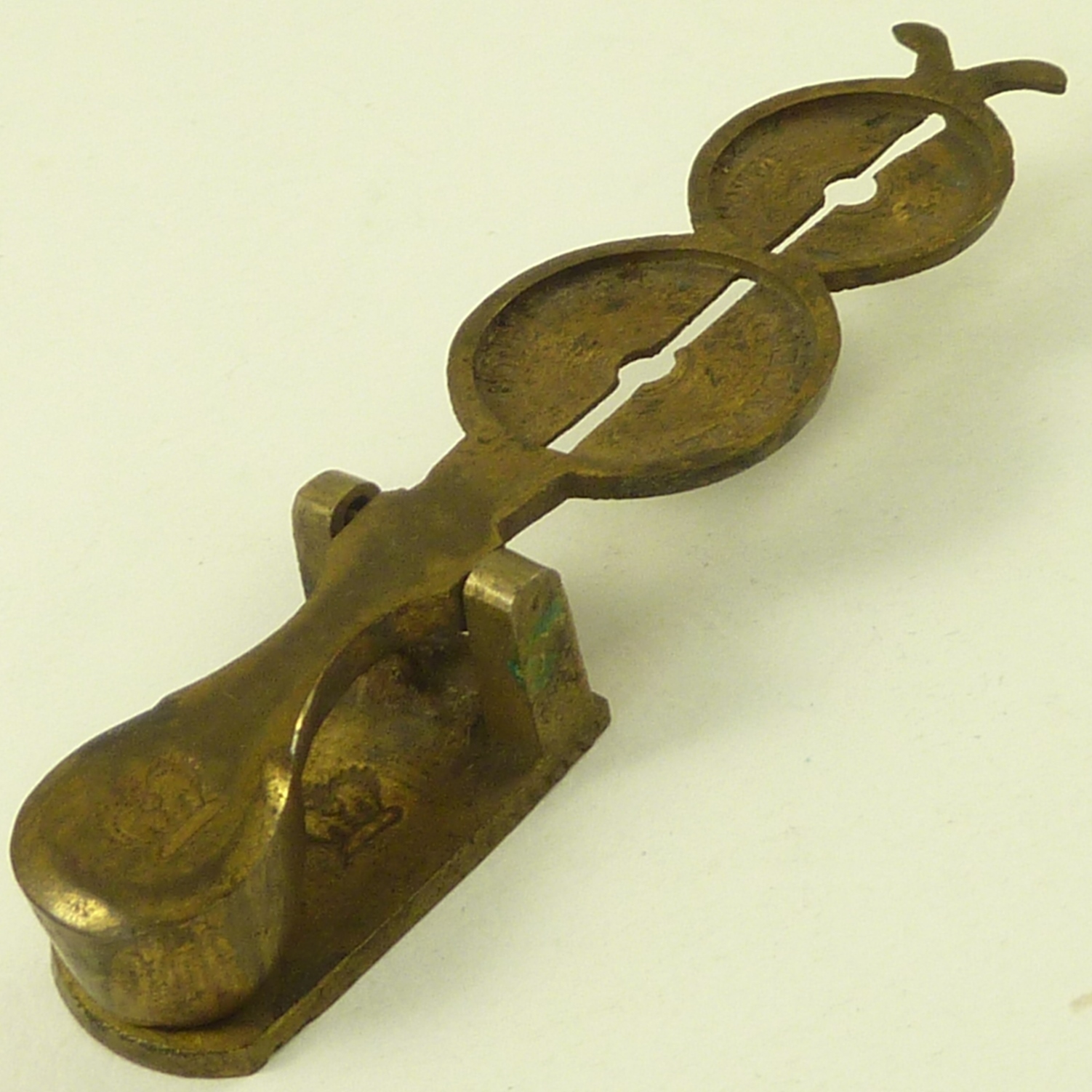 Offered For Sale Antique Sovereign Balance Hulston Lucas Rocker Brass