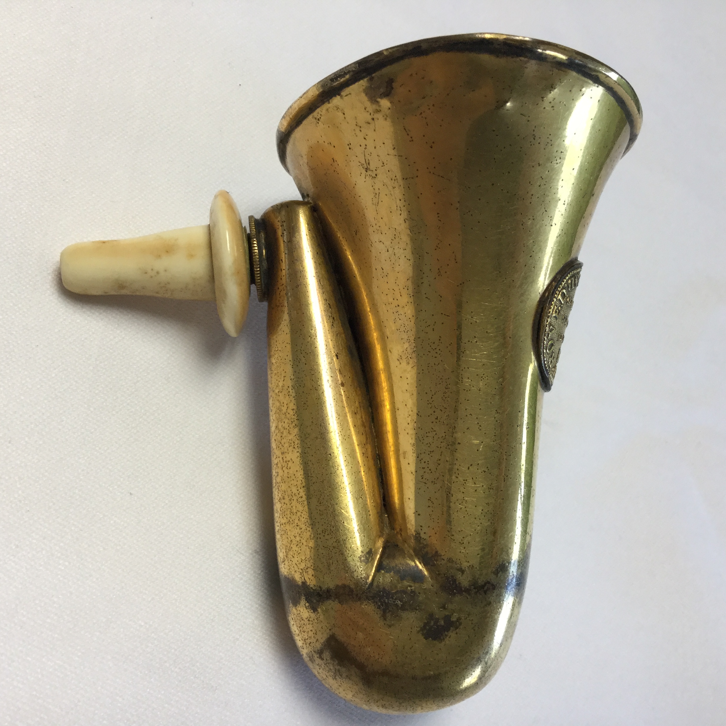 Gildeds Wrights Improved ear trumpet by Baugh Fleaglass