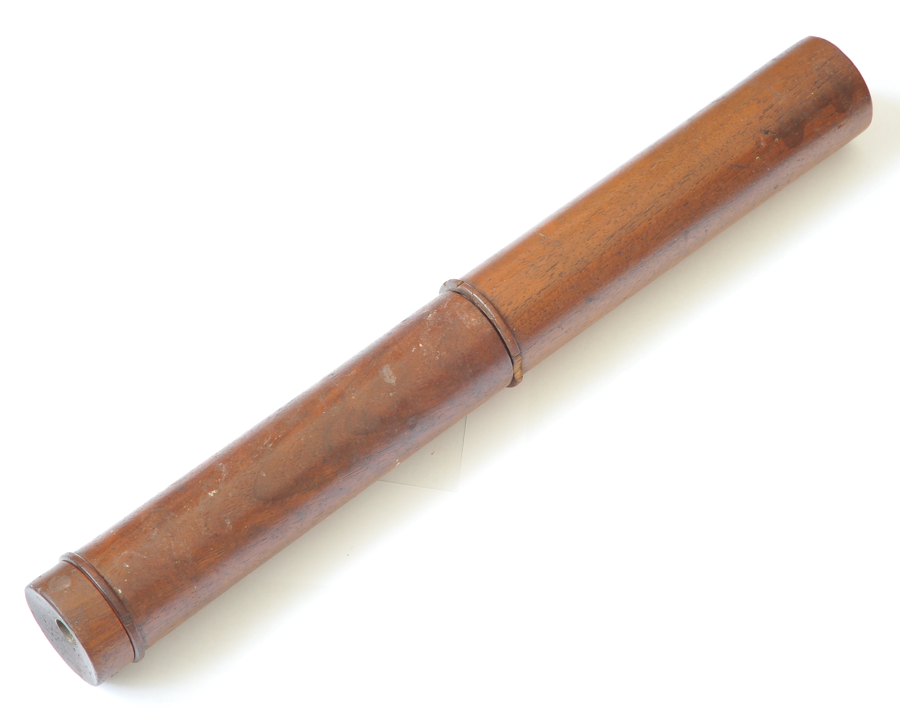 A 1820 ca. Laennec wooden Monaural Stethoscope early example Fleaglass