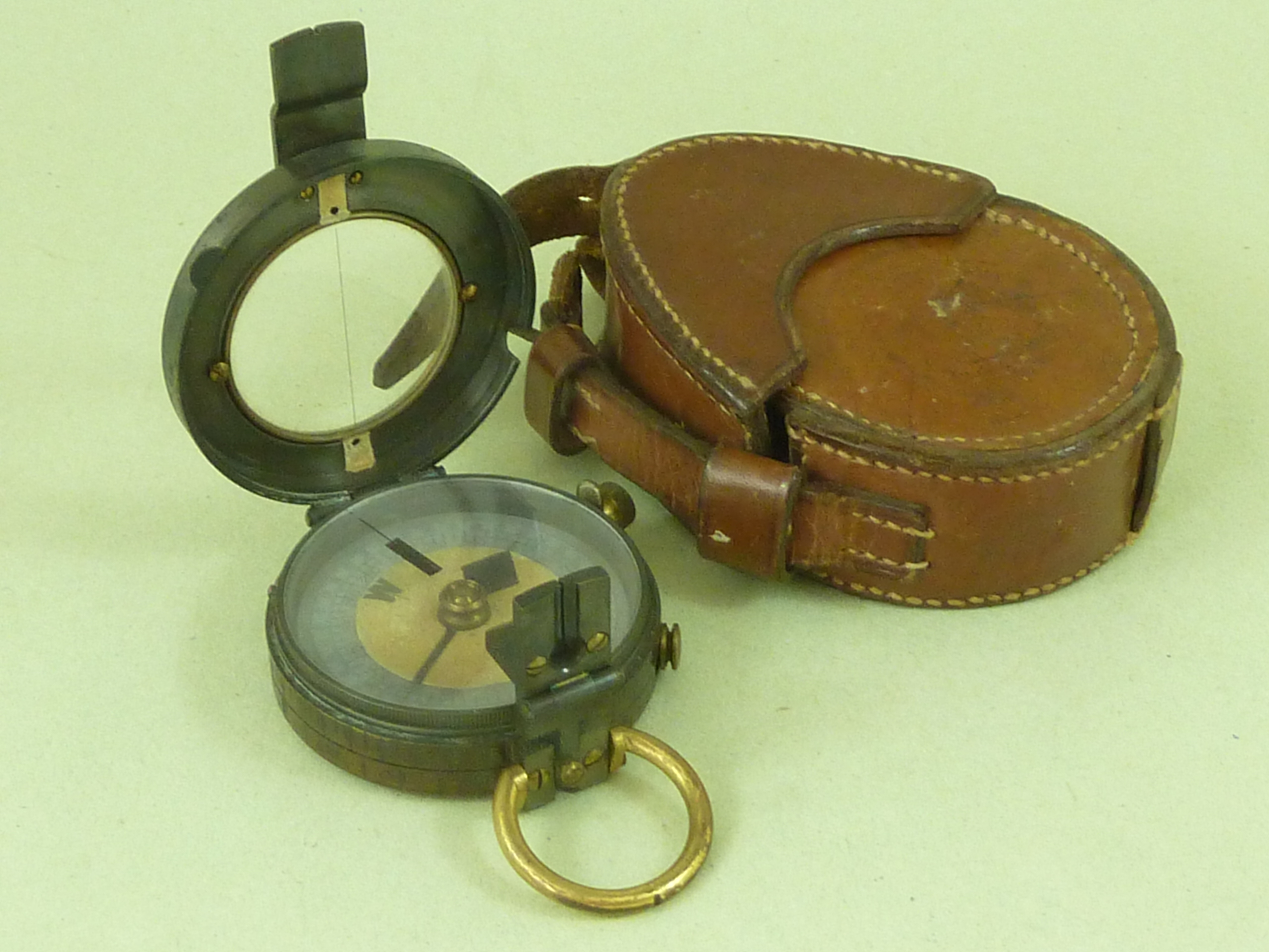 For Sale; Marching Compass WWI Mk VII Fleaglass