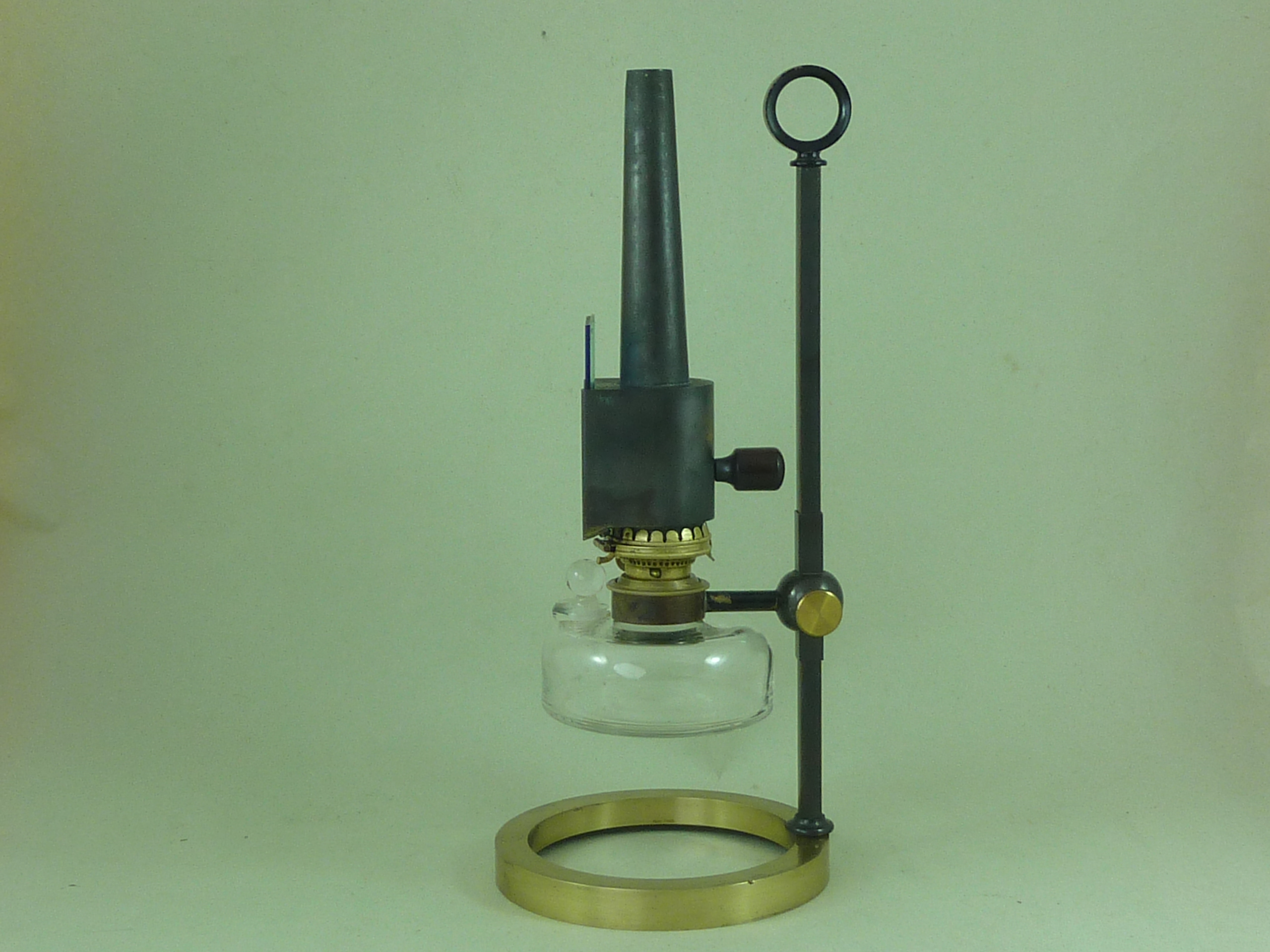 For Sale; Good Victorian Microscope Lamp Signed C Baker London Fleaglass