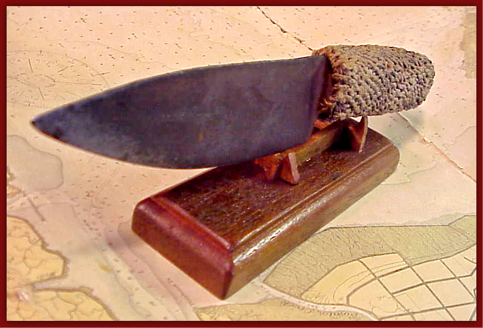 EARLY ANTIQUE SAILOR MADE KNIFE Fleaglass