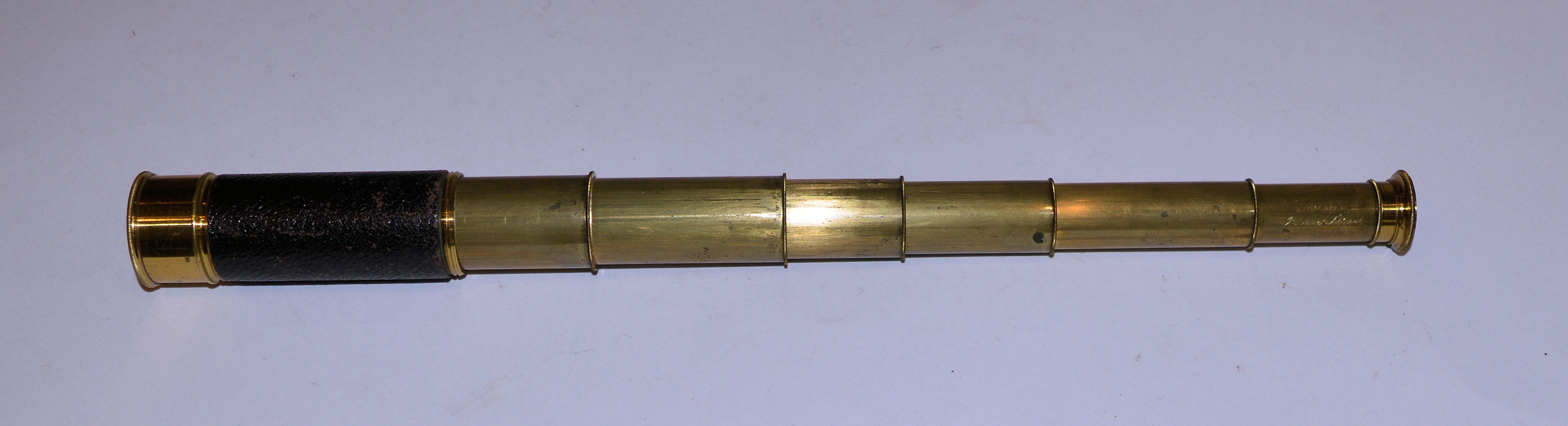 SOLD 6 draw pocket telescope Lennie, Edinburgh Fleaglass