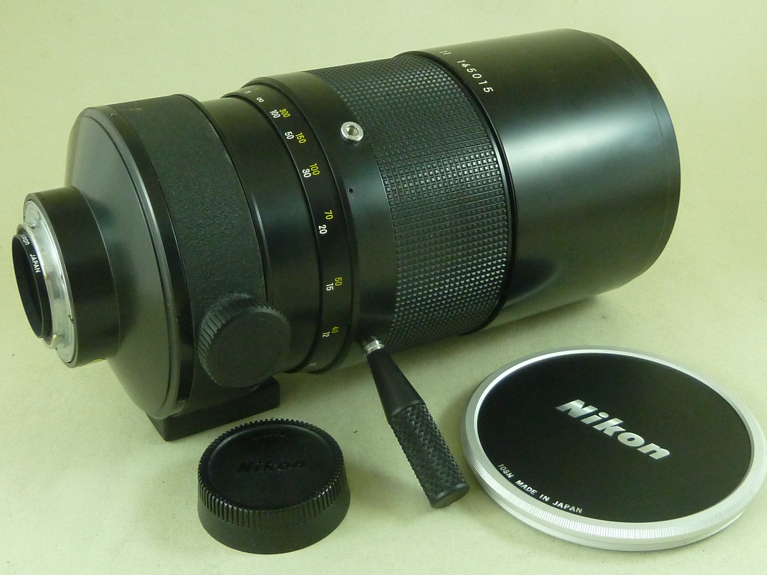 Nikon Reflex Nikkor 1000mm 111 Manual Focus Mirror Lens Filter F Mount