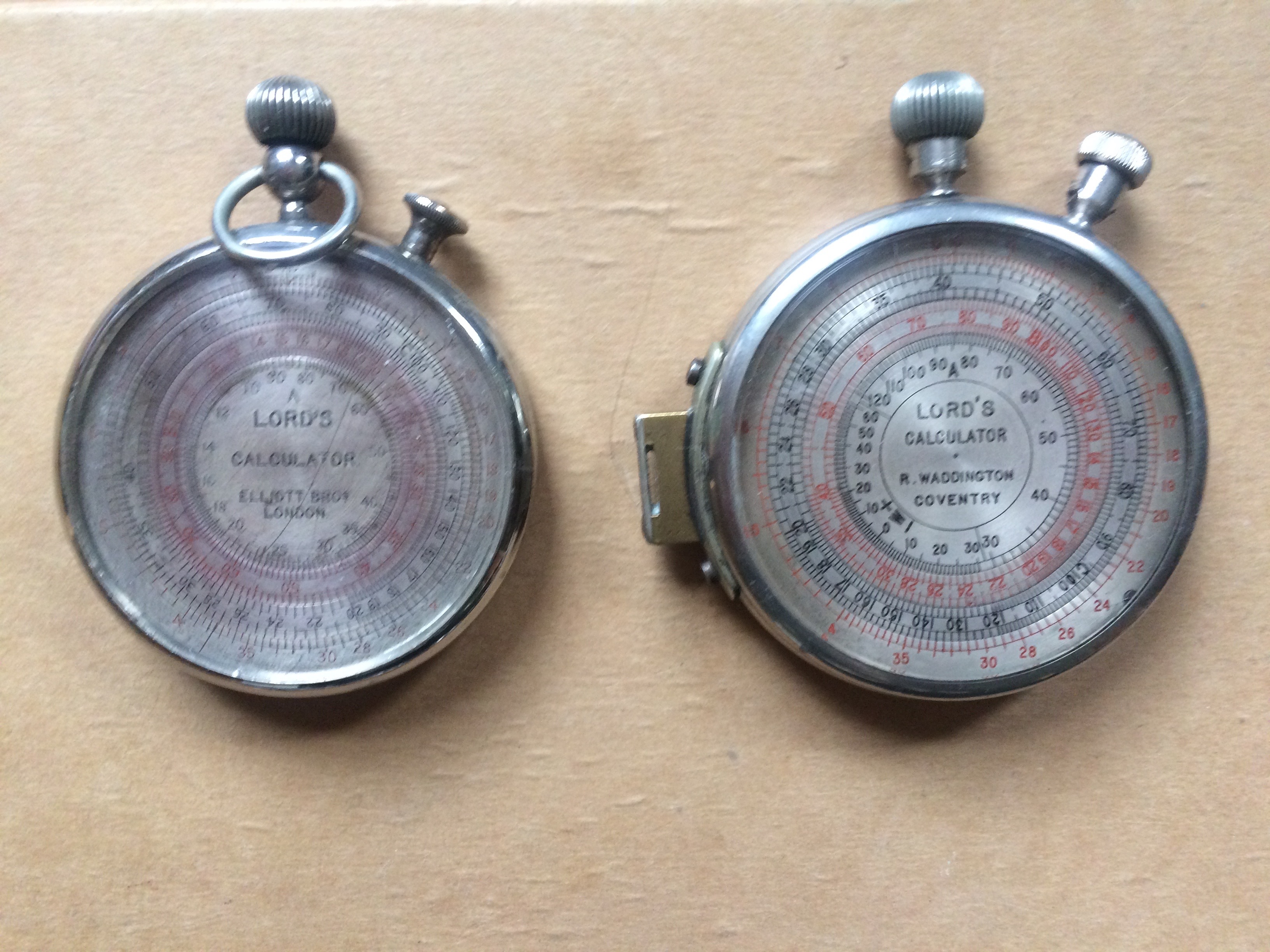 Nine Circular Slide Rules For Sale Separately Fleaglass