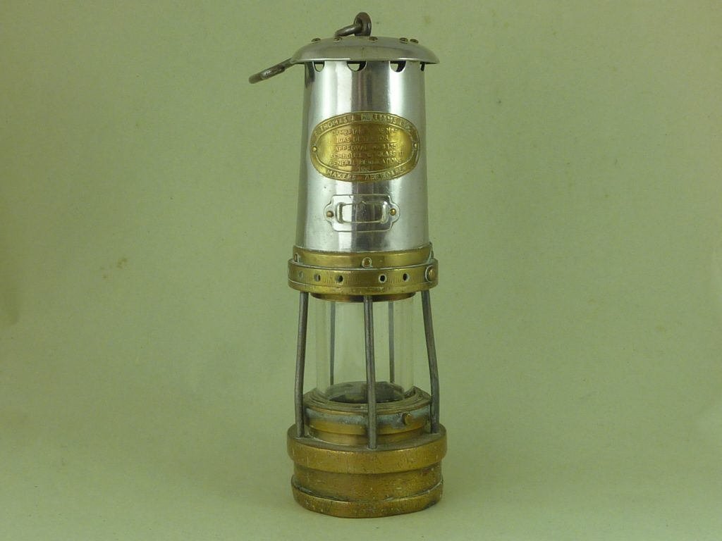 Offered for sale; Welsh Coal Miners Lamp Gas Detector Cambrian No8