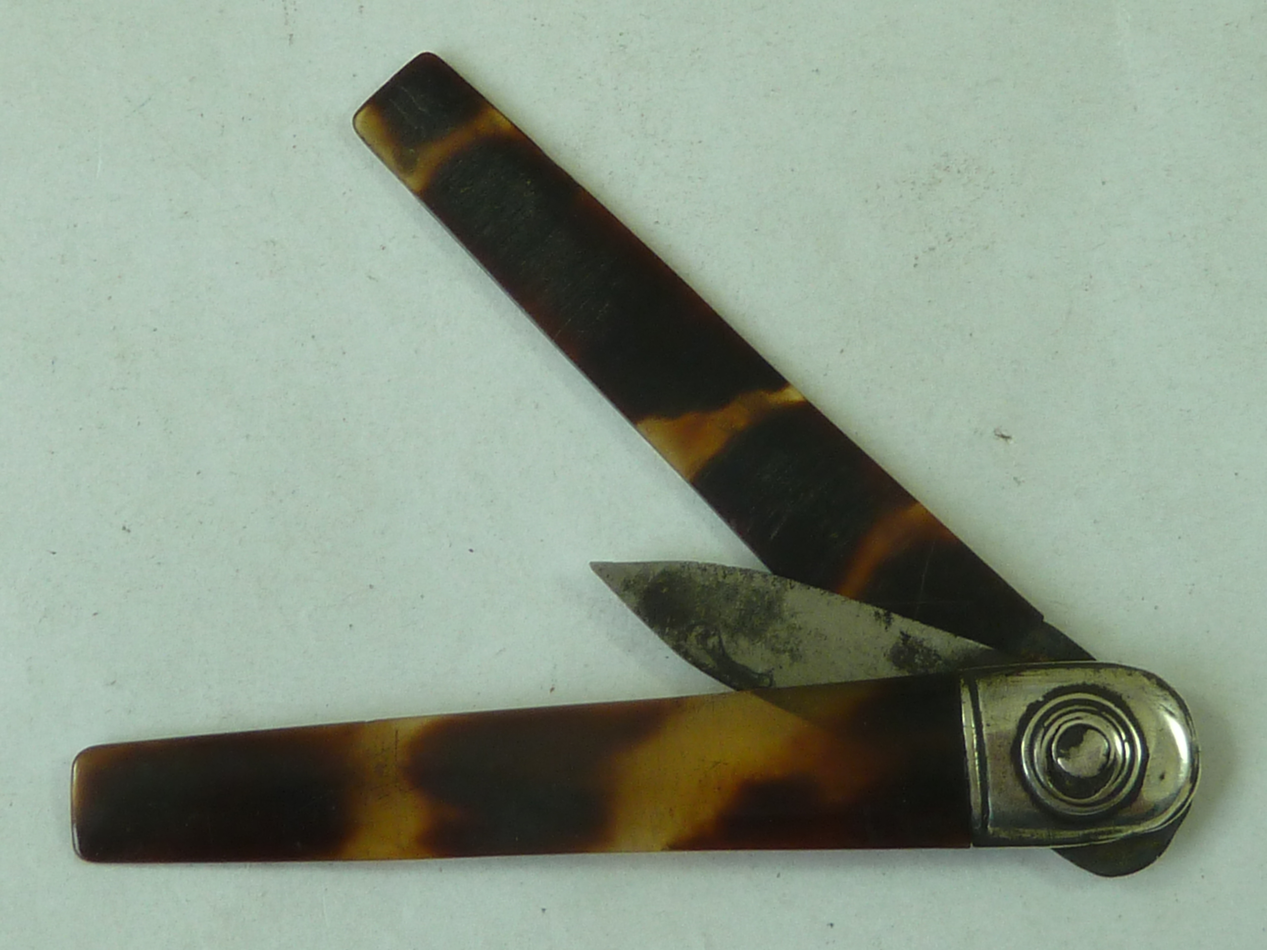 For Sale Savigny Silver Tortoiseshell Lancet Fleaglass