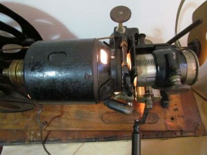 An Antique 35mm Projector