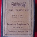 A 1929 ear auricle made by the American Earphone Company