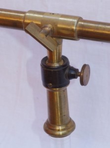 19th century Brass & Glass Water Level w/ Case