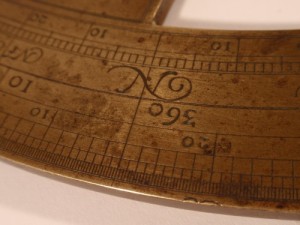 German Graphometer dated 1643