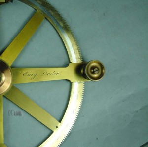 FOLDING ARM PROTRACTOR BY CARY LONDON