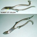 RARE PAIR OF FRENCH C.1860 DENTAL FORCEPS