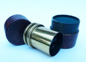 Cased Victorian Microscope Magnifier by J.H.Dallmeyer