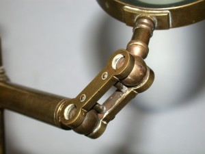 LARGE 19th CENTURY  MICROSCOPE  TABLE CONDENSER