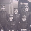 Antique Italian photo of Navy officiers - 1908 - R.N.Lepanto