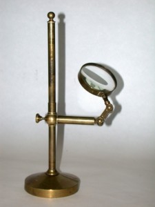 LARGE 19th CENTURY  MICROSCOPE  TABLE CONDENSER