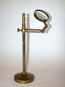 LARGE 19th CENTURY  MICROSCOPE  TABLE CONDENSER