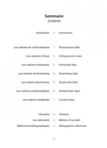 Delalande exhibition book "Cadrans solaires / sundials"