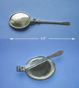 GEORGIAN SILVER DENTAL MIRROR