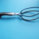 C1880 HALE'S LONG OBSTET. FORCEPS: EBONY HANDLES