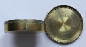 19th c. English Brass Pocket Compass