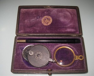 Baumeister's 1882 Model Opthalmoscope