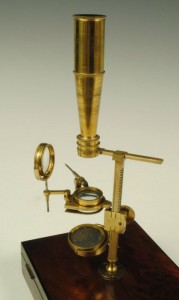 Gould type microscope by CARY