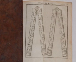 Jacques Ozanam - Usage Compas Proportion - 1748