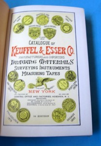 1921 Keuffel & Esser Co Catalogue