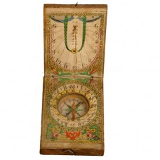 A 18TH CENTURY DIPTYCH SUN-DIAL