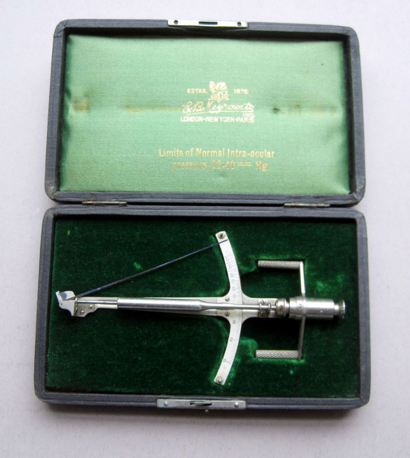 McLean ( not Schiotz!) Tonometer  by Meyrowitz