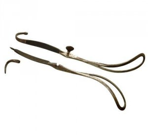 Pajot Obstetric forceps by Mathieu Van Leest Antiques (2)