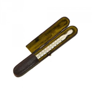 medical thermometer in case - van Leest Antiques (1)