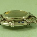 Victorian Enameled Novelty Silver Life Belt Compass