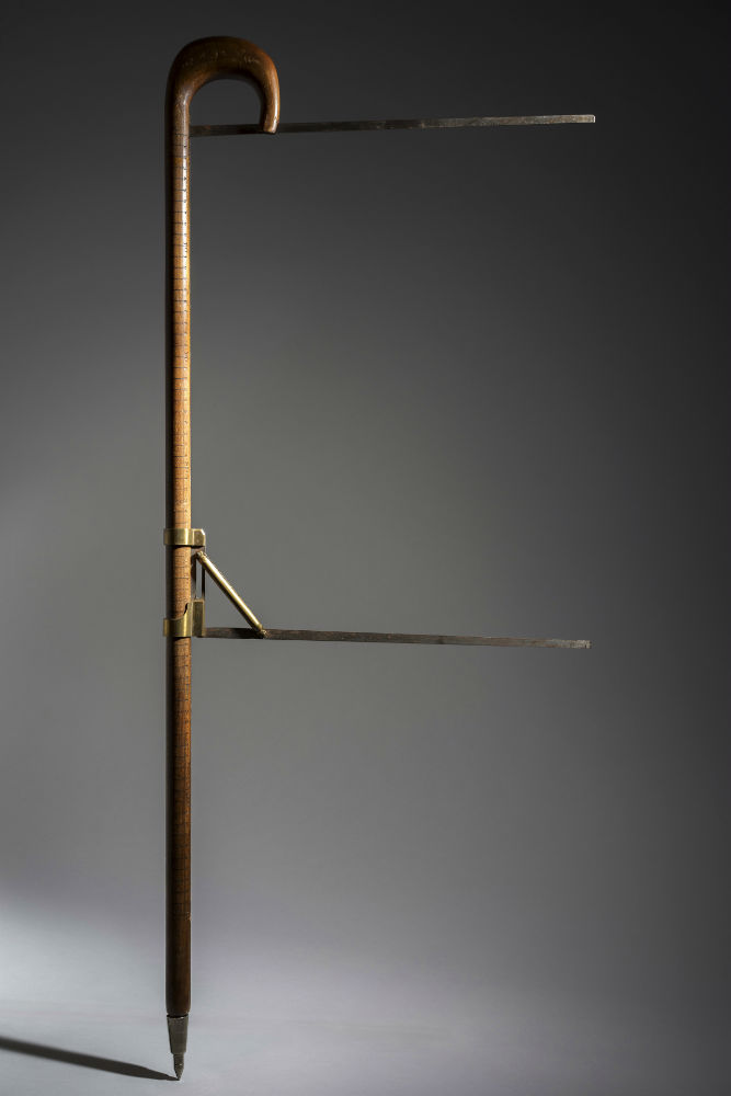 A forester Walking Stick for measuring trees