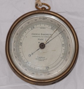 Antique T. Wheeler Mark I Brass Compensated Barometer