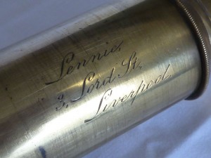 Lennie 3 Lord Street Liverpool Telescope
