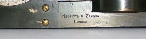 'Murdering' Major Armstrong R.E. - Abney level / compass by Negretti & Zambra