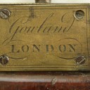 English Georgian Marine Stick Barometer Gowland London