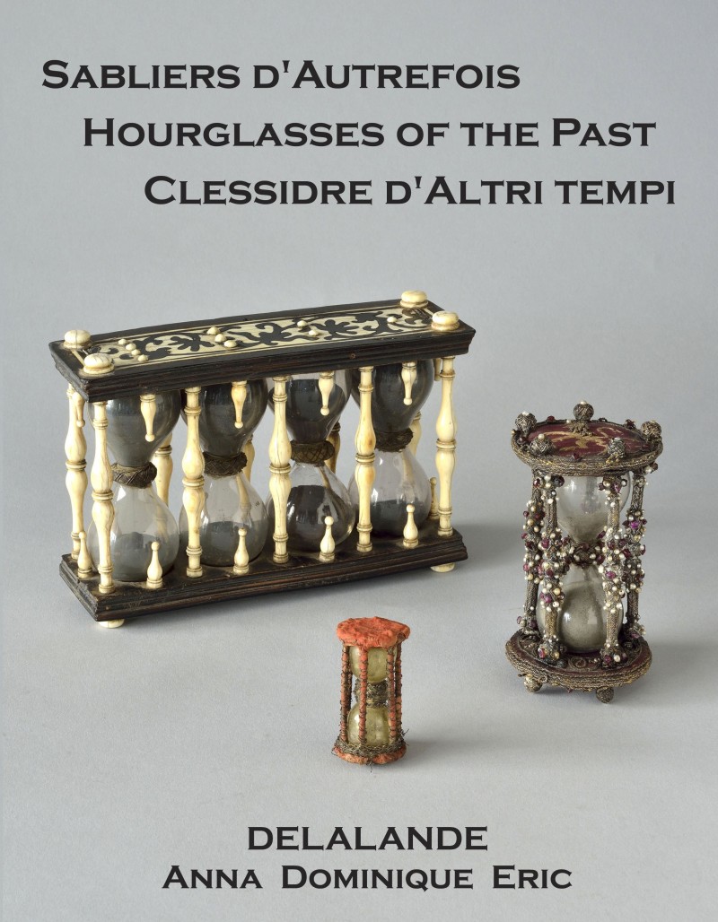 Book Hourglasses of the Past written in English, Italian and French