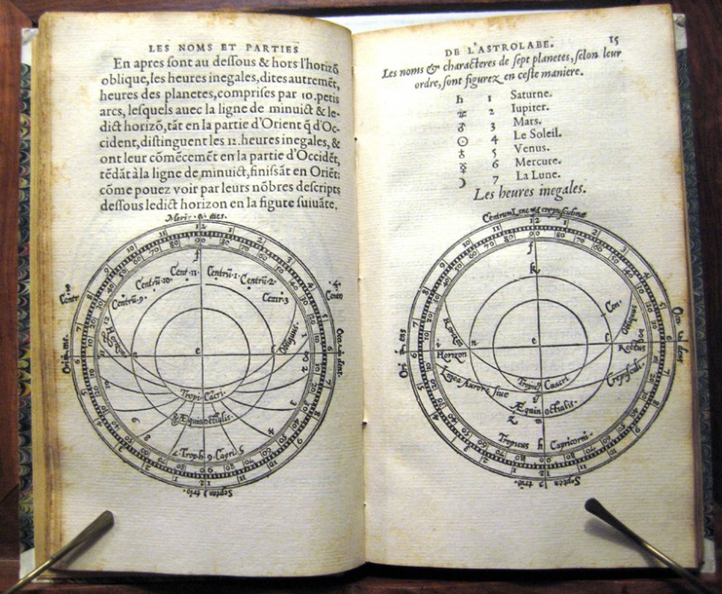 JACQUINOT on the ASTROLABE 1558
