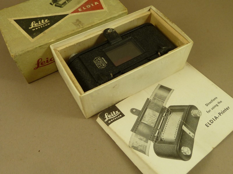 Leica Leitz Eldia 17105 Contact Printer Original Box with Instructions