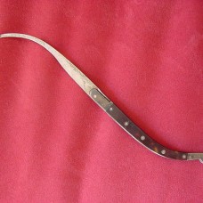 Antique curved bistoury scalpel by Sir Henry a Paris