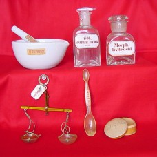 Morphine kit for early anaesthesia, ca. 1850’s (published)