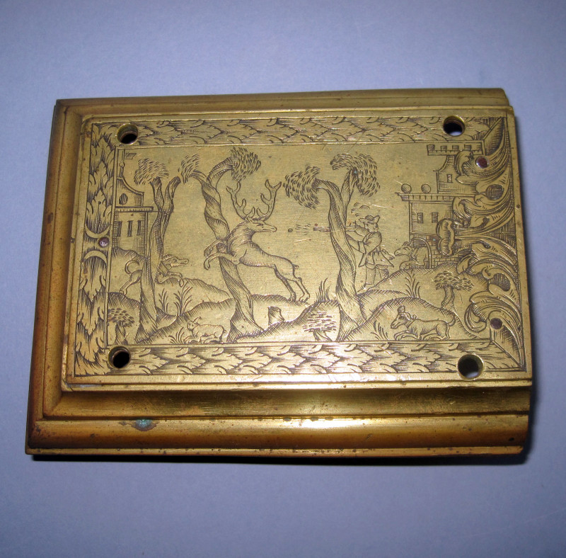 Museum- Quality 17th-Century Engraved Box Lock
