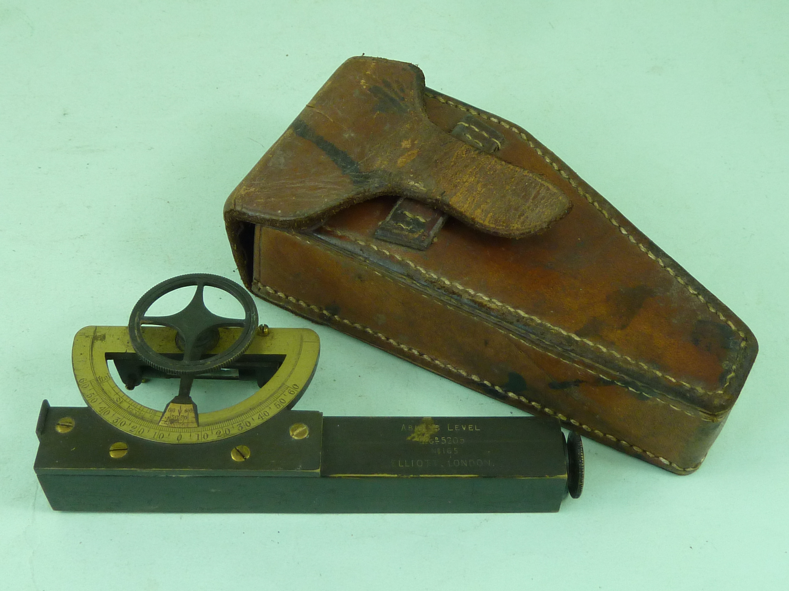 Elliott London Abney Level Clinometer Inclinometer Sight Antique ...