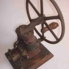 Early Hand Cranked generator