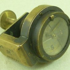 Plane Table Surveyors Compass Barker & Son B&S Patent AW No 34 Antique