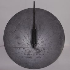 ~IMPORTANT AND UNUSUAL 9 inch SUNDIAL by JOSEPH SINDLE c. 1829~